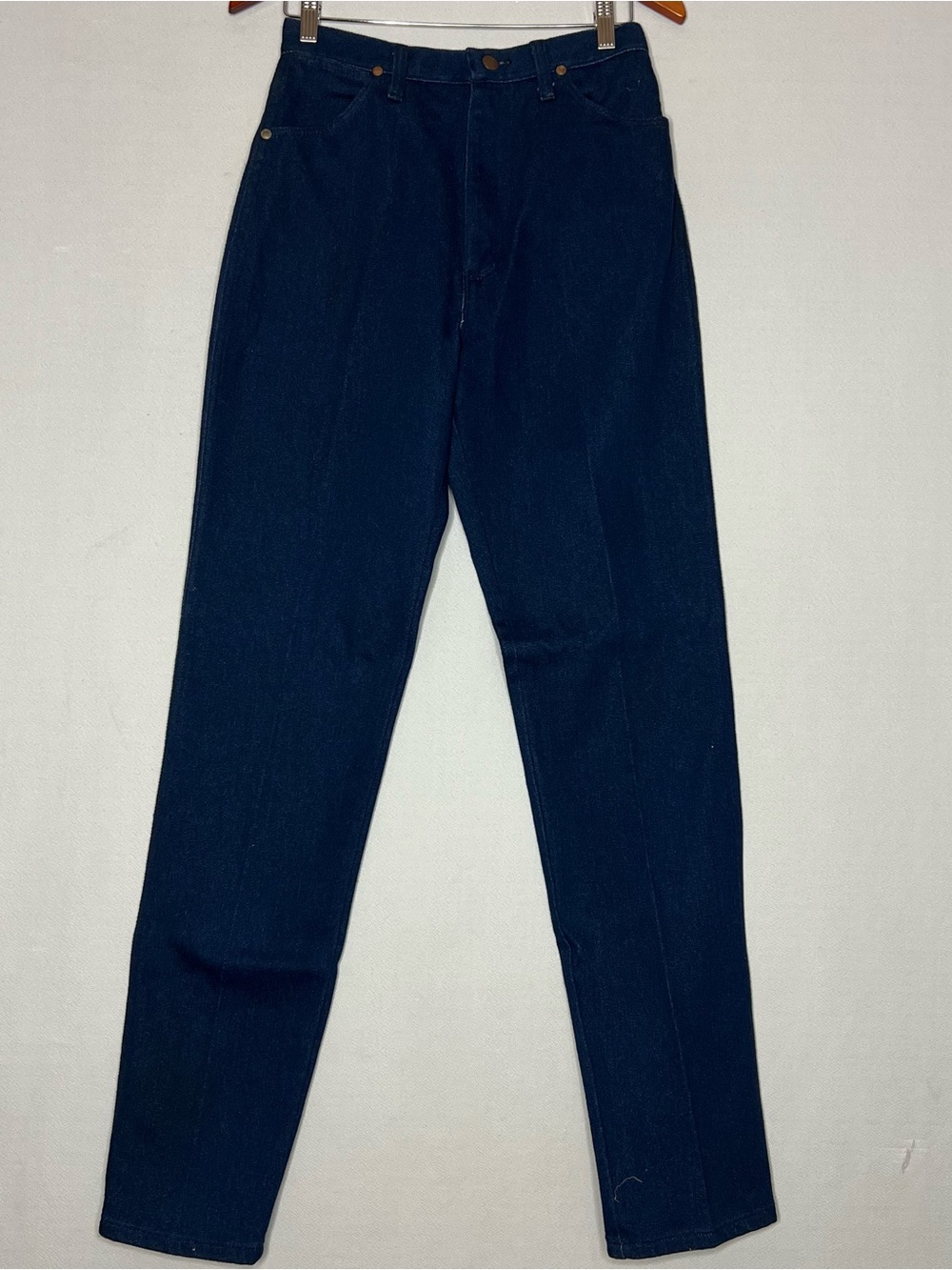 Vintage Wrangler Misses Fit Tapered Leg Stretch Jeans Size 12 X 34